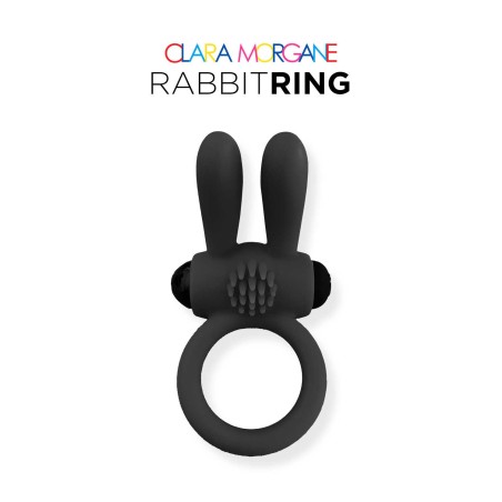 Rabbit Ring Clara Morgane - Noir Taille unique - Clara Morgane - Vibrateurs