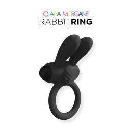 Rabbit Ring Clara Morgane - Noir Taille unique - Clara Morgane - Vibrateurs