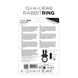 Rabbit Ring Clara Morgane - Noir Taille unique