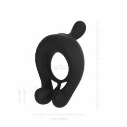 Kairos Anneau vibrant 3 points - Noir Kairos Anneau vibrant 3 points - Noir