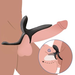 PLEASURE PIVOT Vibromasseur pour couples contrélé par application - Noir PLEASURE PIVOT Vibromasseur pour couples contrélé par application - Noir