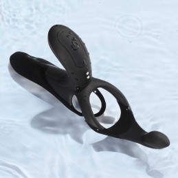 PLEASURE PIVOT Vibromasseur pour couples contrélé par application - Noir PLEASURE PIVOT Vibromasseur pour couples contrélé par application - Noir
