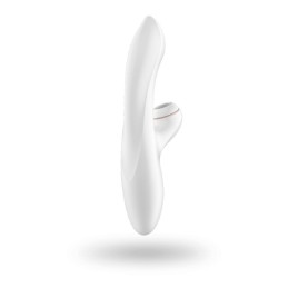 Stimulateur vibromasseur Satisfyer Pro G-Spot Rabbit - Blanc et Or rose Stimulateur vibromasseur Satisfyer Pro G-Spot Rabbit - Blanc et Or rose