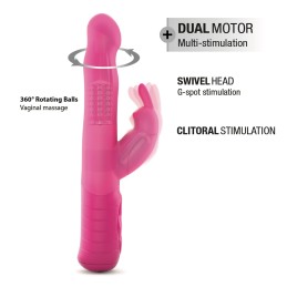 Vibromasseur Dorcel Baby Rabbit 21 cm 2.0 - Rose Taille unique Vibromasseur Dorcel Baby Rabbit 21 cm 2.0 - Rose Taille unique