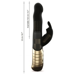 Vibromasseur Dorcel Baby Rabbit 21 cm 2.0 - Noir et Or Taille unique Vibromasseur Dorcel Baby Rabbit 21 cm 2.0 - Noir et Or Taille unique