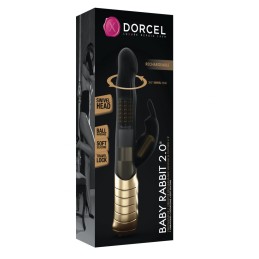 Vibromasseur Dorcel Baby Rabbit 21 cm 2.0 - Noir et Or Taille unique Vibromasseur Dorcel Baby Rabbit 21 cm 2.0 - Noir et Or Taille unique