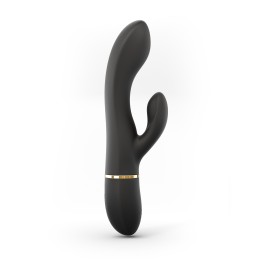 Vibromasseur Dorcel Glam Rabbit 21.8 cm - Noir et Or Taille unique - Dorcel - Vibrateurs