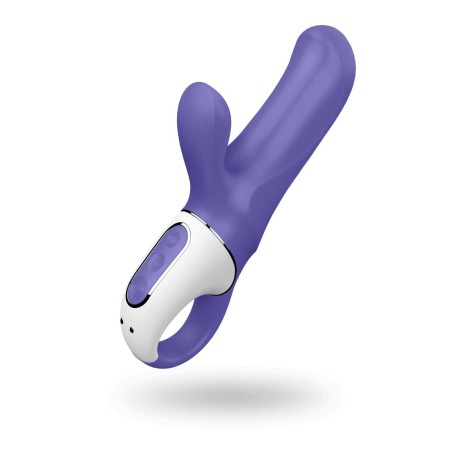 Vibromasseur Satisfyer Vibes Magic Bunny - Violet Taille unique - Satisfyer - Vibrateurs