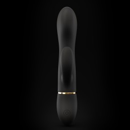 Vibromasseur Dorcel Glam Rabbit 21.8 cm - Noir et Or Taille unique