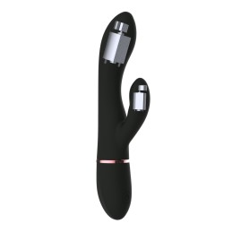 Vibromasseur Dorcel Glam Rabbit 21.8 cm - Noir et Or Taille unique