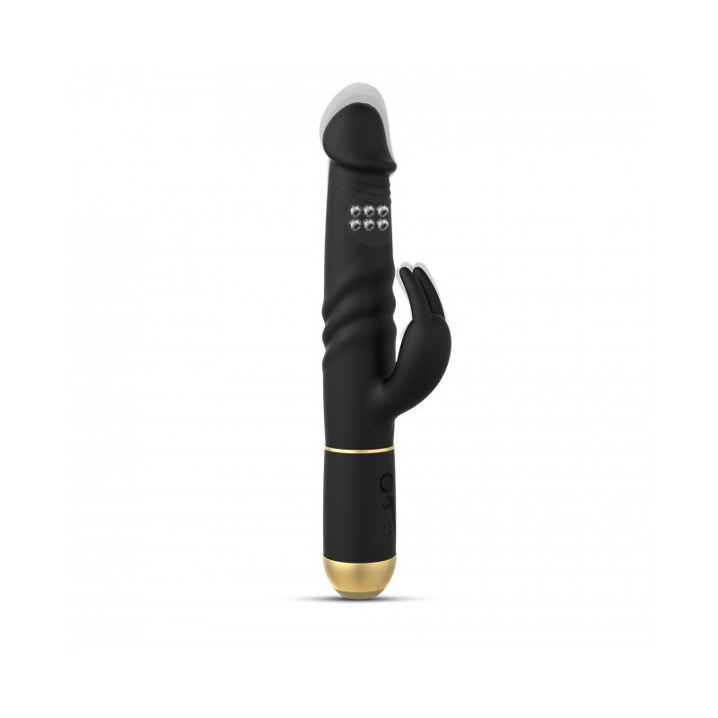 Vibromasseur Furious Rabbit 2.0 - Noir et Or Taille unique - Dorcel - Vibrateurs Vibromasseur Furious Rabbit 2.0 - Noir et Or Taille unique - Dorcel - Vibrateurs