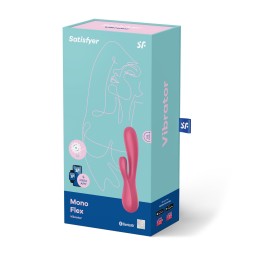 Vibromasseur connecté Satisfyer Mono Flex - Rouge