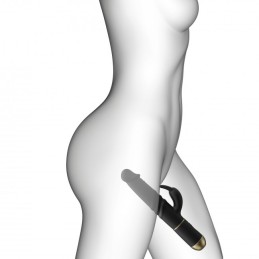 Vibromasseur Furious Rabbit  2.0 - Noir et Or Taille unique