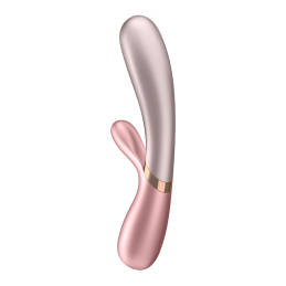 Vibromasseur rabbit chauffant Satisfyer Hot Lover pink Taille unique