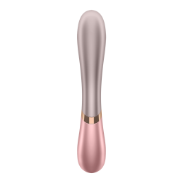 Vibromasseur rabbit chauffant Satisfyer Hot Lover pink Taille unique