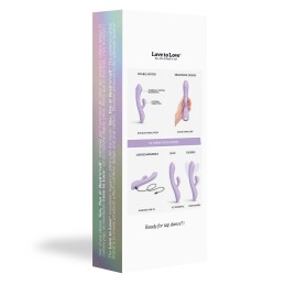 Vibromasseur BUNNY AND CLYDE - VIVA MAUVE Taille unique