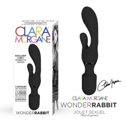 Wonder rabbit - Noir Taille unique - Clara Morgane - Vibrateurs