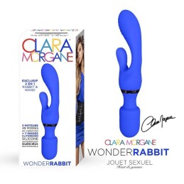 Wonder rabbit - Bleu Taille unique - Clara Morgane - Vibrateurs