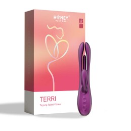 Terri Rabbit et tapotage controllé par appli - mauve  - Honey Play box - Vibrateurs