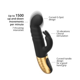G-stormer Rabbit Dorcel - Noir Taille unique - Dorcel - Vibrateurs