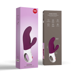 Miss Bi - Vibromasseur rabbit puissant - Violet Taille unique