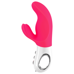 Miss Bi - Vibromasseur rabbit puissant - Rose Taille unique