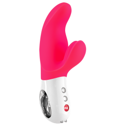 Miss Bi - Vibromasseur rabbit puissant - Rose Taille unique