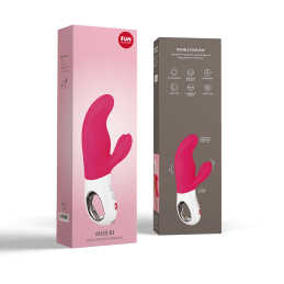 Miss Bi - Vibromasseur rabbit puissant - Rose Taille unique