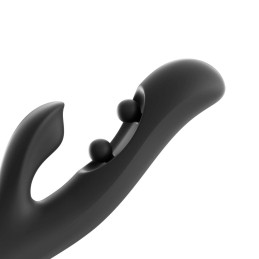 Gem vibromasseur rabbit avec capteurs de pression et application Noir