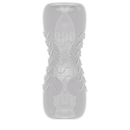 MasTaille uniquerbateur Dorcel Double OO 2 en 1 - Blanc Taille unique - Dorcel - Jouets sexuels pour hommes