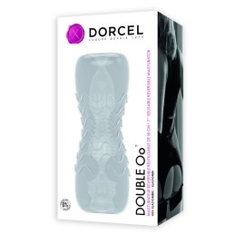 MasTaille uniquerbateur Dorcel Double OO 2 en 1 - Blanc Taille unique - Dorcel - Jouets sexuels pour hommes