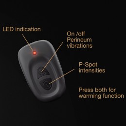 Stimulateur de prostate Dorcel P-Swing - Noir Taille unique