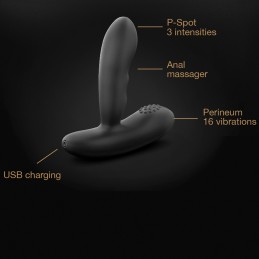 Stimulateur de prostate Dorcel P-Stroker - Noir Taille unique Stimulateur de prostate Dorcel P-Stroker - Noir Taille unique