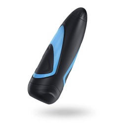 MasTaille uniquerbateur Satisfyer Men one - Noir et Bleu  - Satisfyer - Jouets sexuels pour hommes