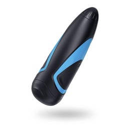 MasTaille uniquerbateur Satisfyer Men one - Noir et Bleu  - Satisfyer - Jouets sexuels pour hommes