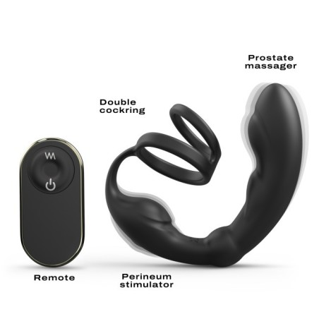 Stimulateur de prostate Dorcel P-Ring - Noir Taille unique - Dorcel - Jouets sexuels pour hommes Stimulateur de prostate Dorcel P-Ring - Noir Taille unique - Dorcel - Jouets sexuels pour hommes
