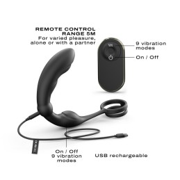 Stimulateur de prostate Dorcel P-Ring - Noir Taille unique Stimulateur de prostate Dorcel P-Ring - Noir Taille unique