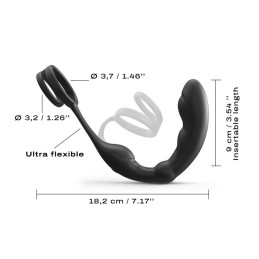 Stimulateur de prostate Dorcel P-Ring - Noir Taille unique Stimulateur de prostate Dorcel P-Ring - Noir Taille unique