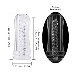 Deep Blow Tornado MasTaille uniquerbateur Taille unique - Dorcel - Jouets sexuels pour hommes