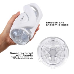 Deep Blow White MasTaille uniquerbateur Taille unique - Dorcel - Jouets sexuels pour hommes