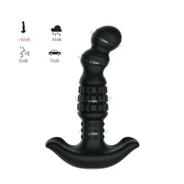 Pineapple Man - Masseur prostatique vibrant é billes roulantes - Noir
