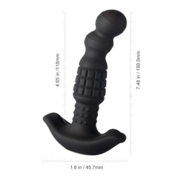 Pineapple Man - Masseur prostatique vibrant é billes roulantes - Noir