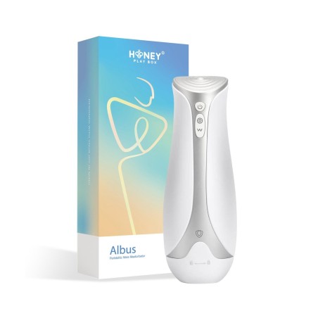Albus masTaille uniquerbateur gonflable et aspirant - Blanc  - Honey Play box - Jouets sexuels pour hommes Albus masTaille uniquerbateur gonflable et aspirant - Blanc  - Honey Play box - Jouets sexuels pour hommes