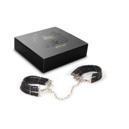 Plaisir Nacre - Menottes Bracelets - Noir Taille unique