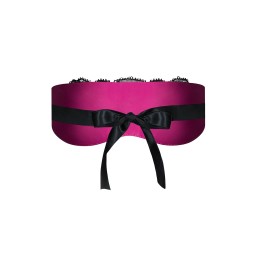 Roseberry Masque - Noir et Fuchsia Taille unique