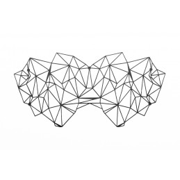 Masque Kristine - Noir Taille unique Masque Kristine - Noir Taille unique