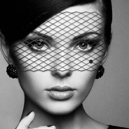 Masque Louise - Noir Taille unique Masque Louise - Noir Taille unique