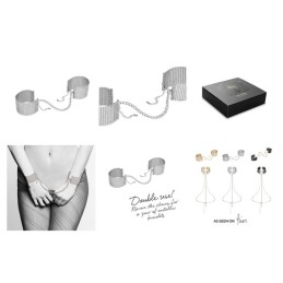 Desir Métallique - Menottes Bracelets - Argent Taille unique Desir Métallique - Menottes Bracelets - Argent Taille unique