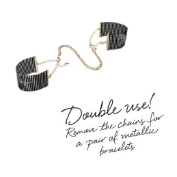Désir Métallique - Menottes Bracelets - Noir Taille unique Désir Métallique - Menottes Bracelets - Noir Taille unique