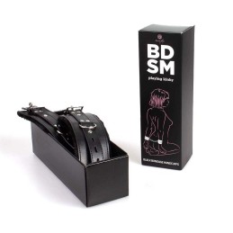 Menottes de bondage noires - Secret play - BDSM collection Taille unique - Secret Play - Masque